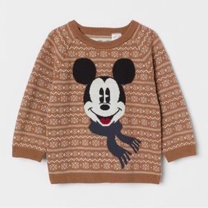 H&M Toddler 2T Mickey Mouse Disney Sweater